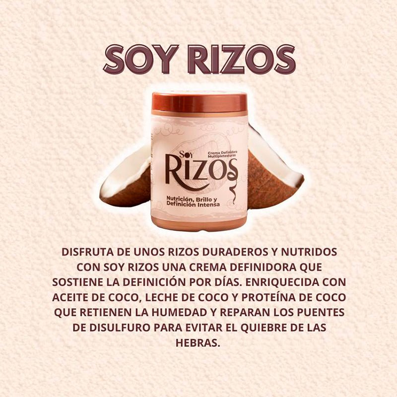 Hidratación y definición prolongada | 500 ML SOY RIZOS® (Copia)