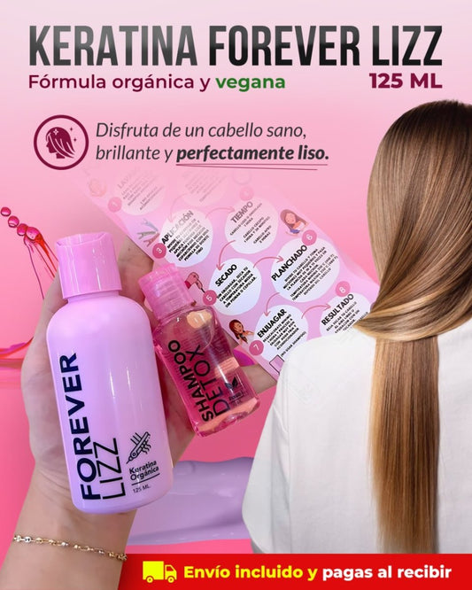 Transforma tu cabello con la Keratina Forever Lizz! 💇🏻♀️  (125 ml)