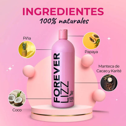 Transforma tu cabello con la Keratina Forever Lizz! 💁‍♀️ (1000 ml)